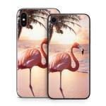 Flamingo Palm iPhone X Series Skin