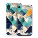 Gold Clouds iPhone X Series Skin