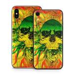 Hot Tribal Skull iPhone X Series Skin