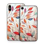 Leaf Sketches iPhone X Series Skin
