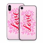 Love Hearts iPhone X Series Skin