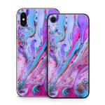 Marbled Lustre iPhone X Series Skin