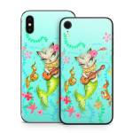 Merkitten with Ukelele iPhone X Series Skin