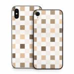Neutral Checker iPhone X Series Skin