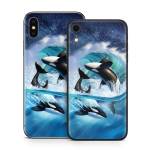 Orca Wave iPhone X Series Skin