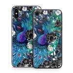 Peacock Garden iPhone X Series Skin