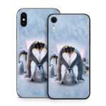 Penguin Heart iPhone X Series Skin