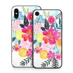 Pink Bouquet iPhone X Series Skin