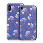Purple Flowers iPhone X Series Skin