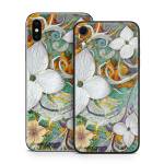 Sangria Flora iPhone X Series Skin