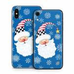 Santa Snowflake iPhone X Series Skin