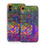 Stained Glass Tree iPhone X Series Skin