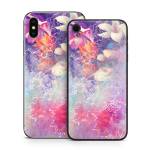 Sketch Flowers Lily iPhone X Series Skin