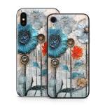 Steampunk Flowers iPhone X Series Skin