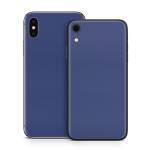 Solid State Cobalt iPhone X Series Skin