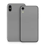 Solid State Grey iPhone X Series Skin