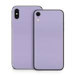 Solid State Lavender iPhone X Series Skin