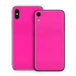 Solid State Malibu Pink iPhone X Series Skin