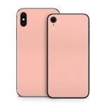 Solid State Peach iPhone X Series Skin