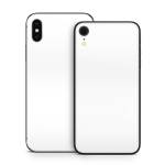 Solid State White iPhone X Series Skin