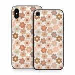 Terracotta Daisies iPhone X Series Skin