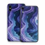 Violet Microverse iPhone X Series Skin