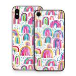 Watercolor Rainbows iPhone X Series Skin
