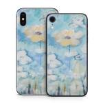 White & Blue iPhone X Series Skin