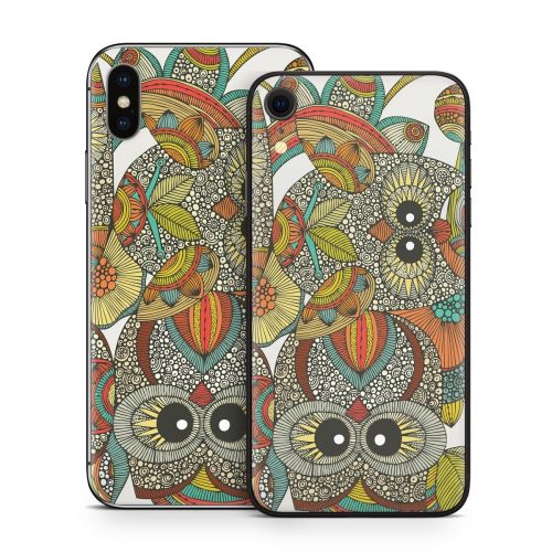 4 owls iPhone X Series Skin