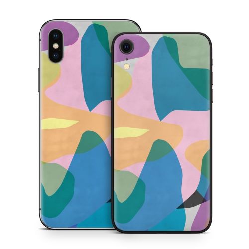 Abstract Camo iPhone X Series Skin