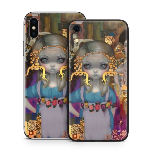 Alice in a Klimt Dream iPhone X Series Skin