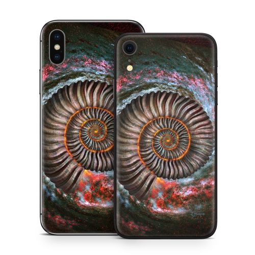 Ammonite Galaxy iPhone X Series Skin