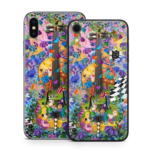 Alice's Wonderland Tea Party iPhone X Series Skin