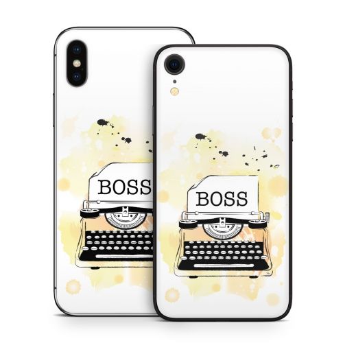 Be A Boss iPhone X Series Skin