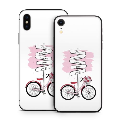 Bike Ride iPhone X Series Skin