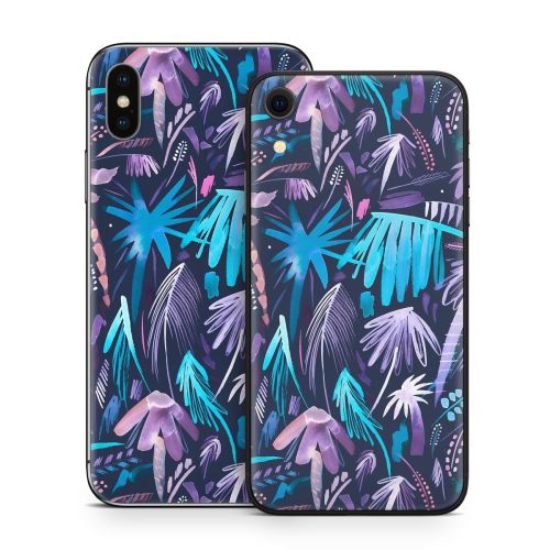 Brushstroke Palms iPhone X Series Skin