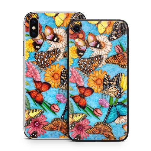 Butterfly Land iPhone X Series Skin