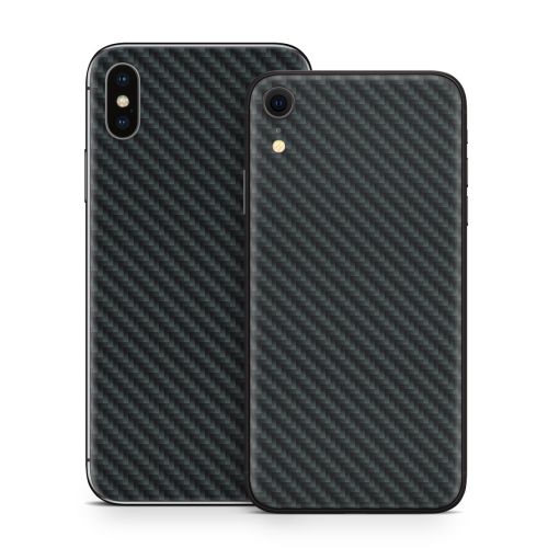 Carbon iPhone XS Skin