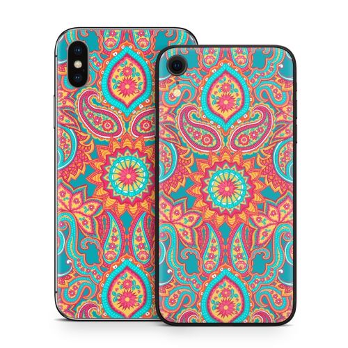 Carnival Paisley iPhone X Series Skin