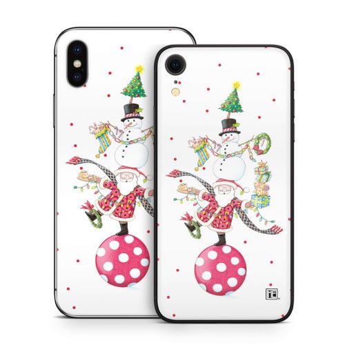 Christmas Circus iPhone X Series Skin