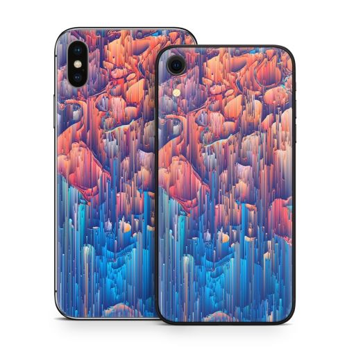 Cloud Glitch iPhone X Series Skin