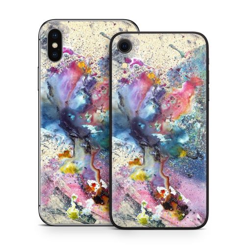 Cosmic Flower iPhone X Series Skin