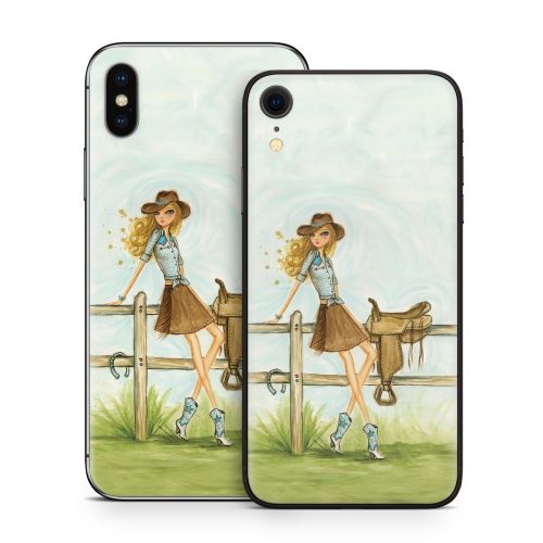 Cowgirl Glam iPhone X Series Skin