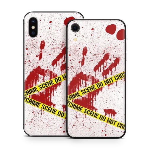 Crime Scene Revisited iPhone X Series Skin