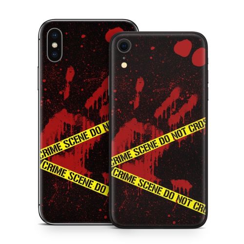 Crime Scene iPhone X Series Skin