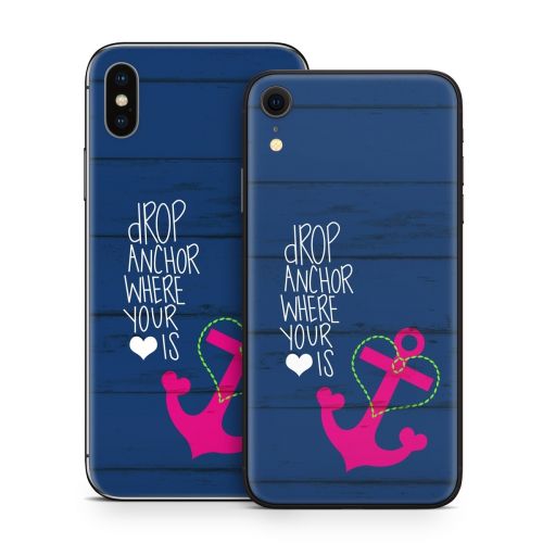 Drop Anchor iPhone X Series Skin
