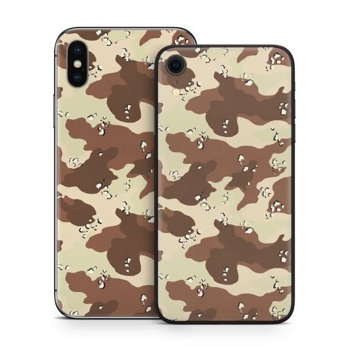 Desert Camo iPhone X Series Skin