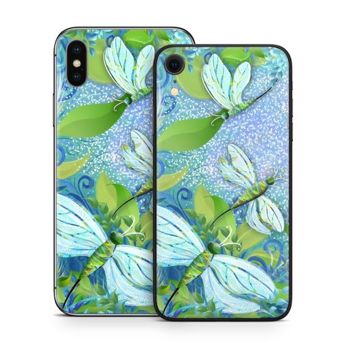 Dragonfly Fantasy iPhone X Series Skin
