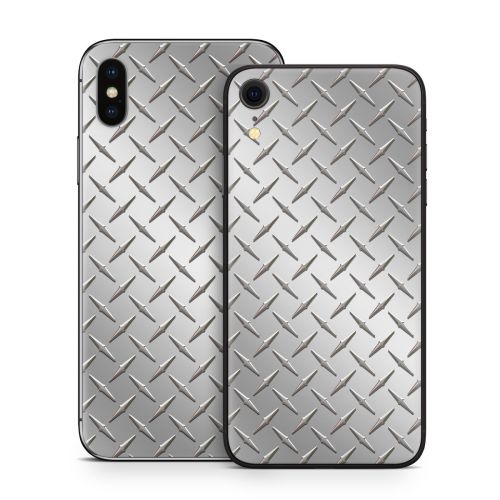 Diamond Plate iPhone X Series Skin