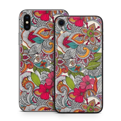 Doodles Color iPhone X Series Skin